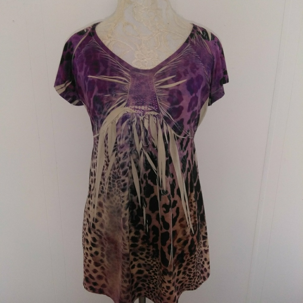 Apt 9 Purple Blouse